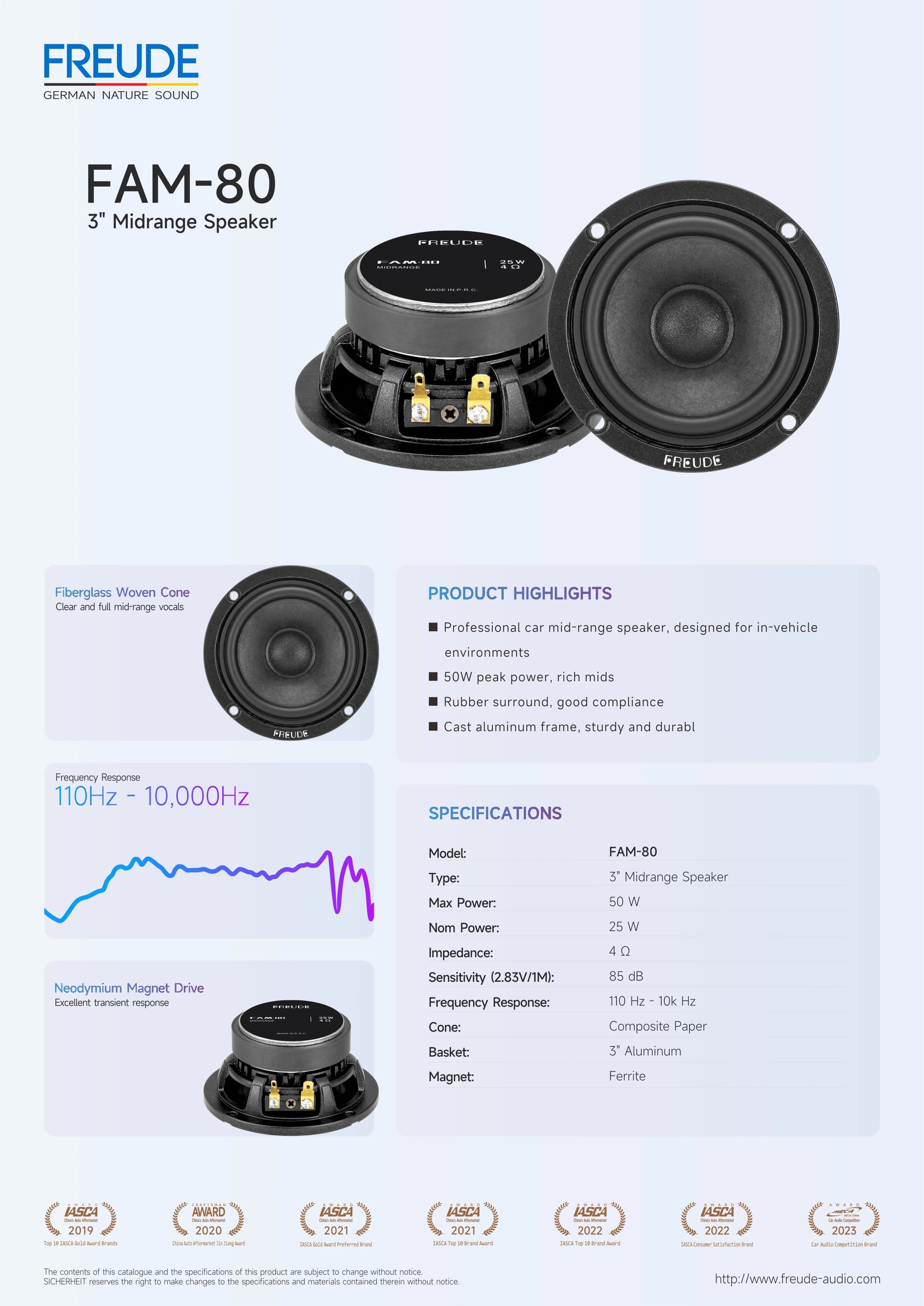 Freude Audio FAM-80