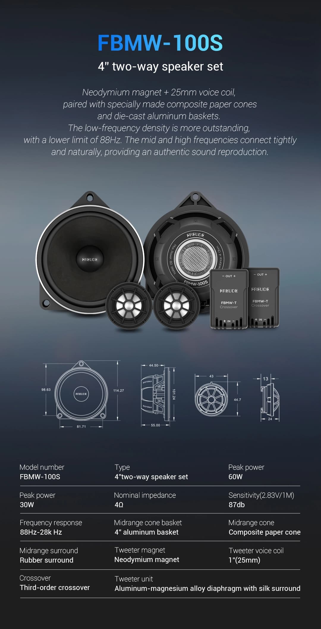 Freude Audio FBMW-SUB