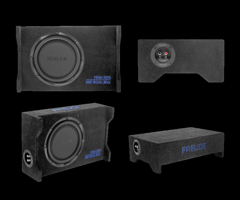FBW-25S — 10" Car Passive Subwoofer Enclosure · Freude Audio
