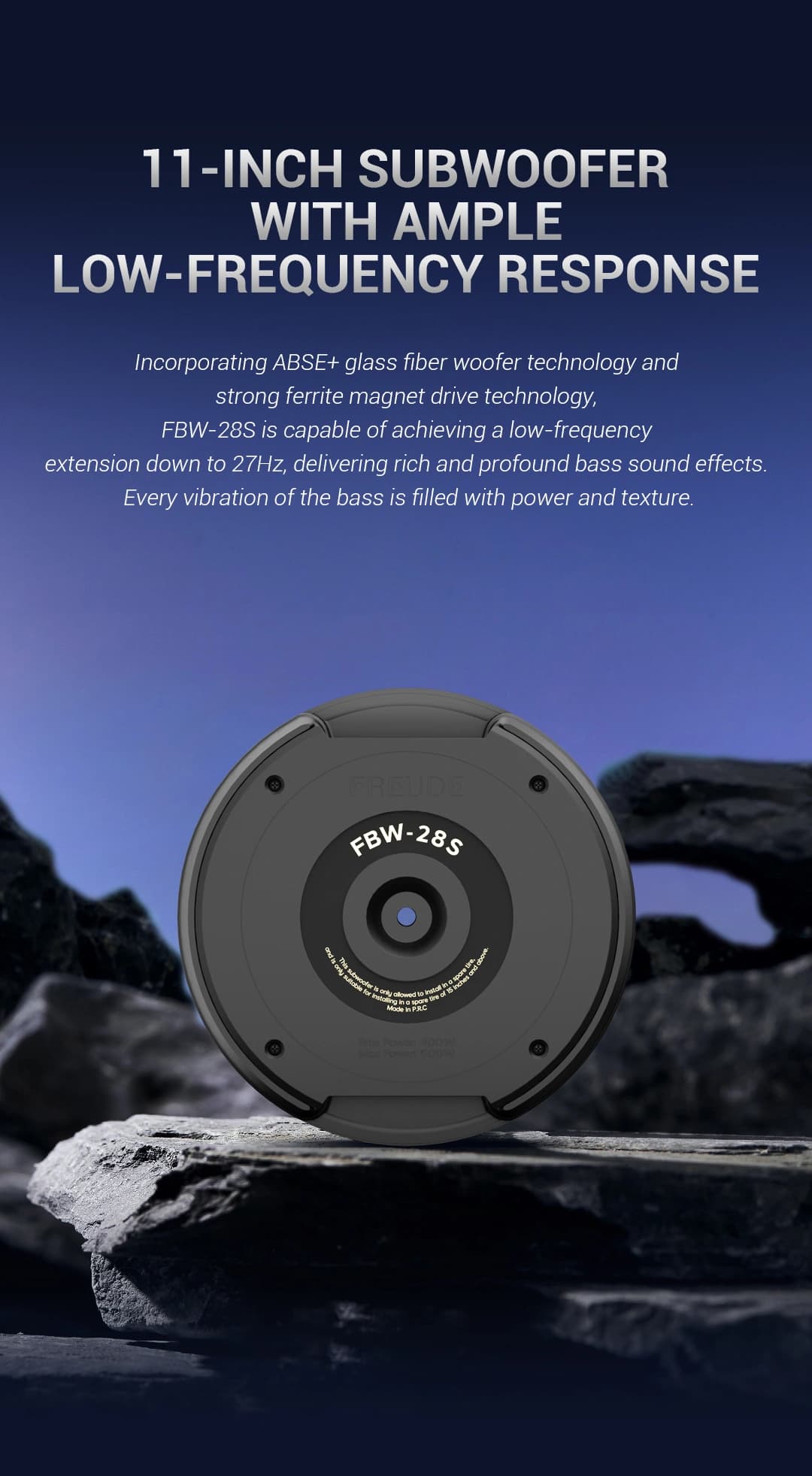 Freude Audio FBW-28S
