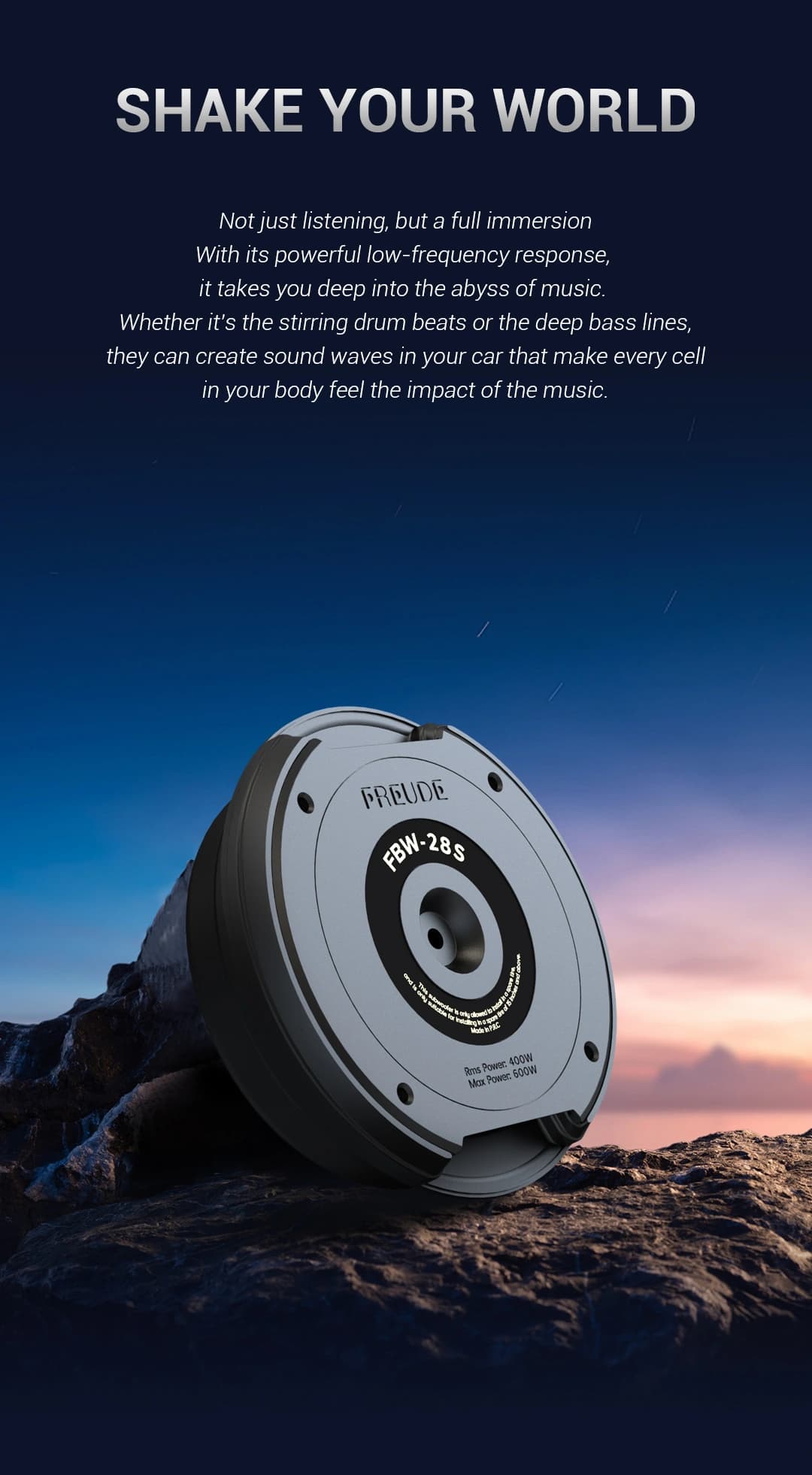 Freude Audio FBW-28S