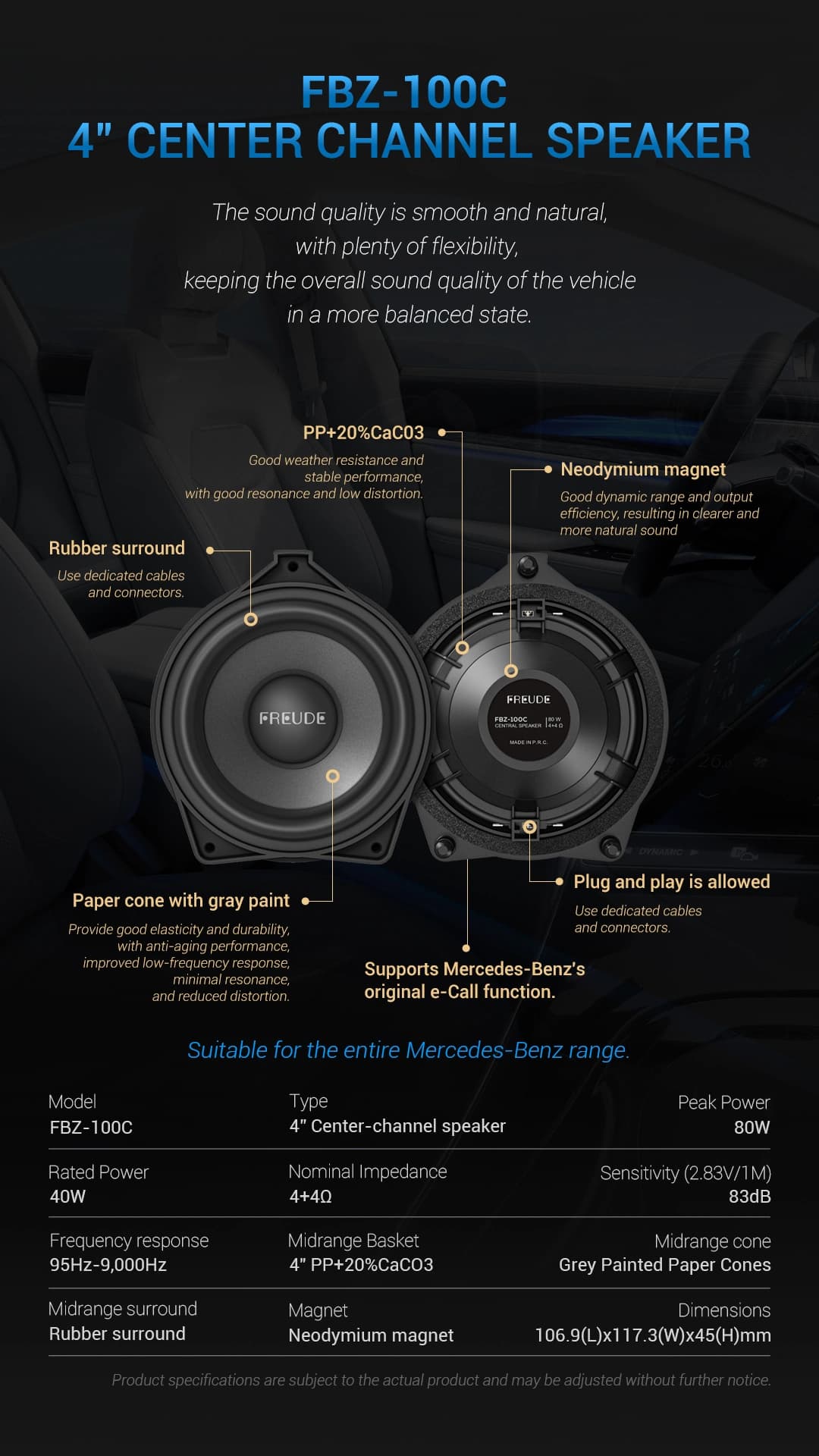 Freude Audio FBZ-100C