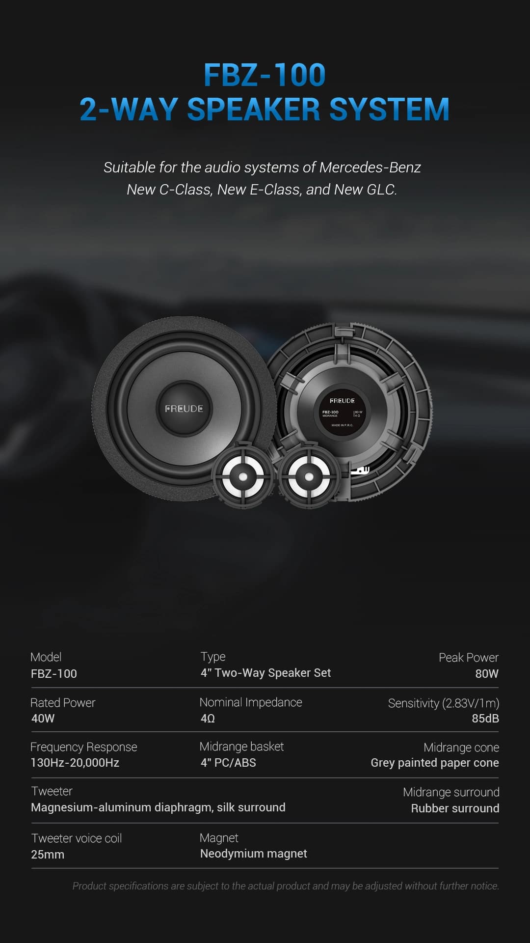 Freude Audio FBZ-SUB