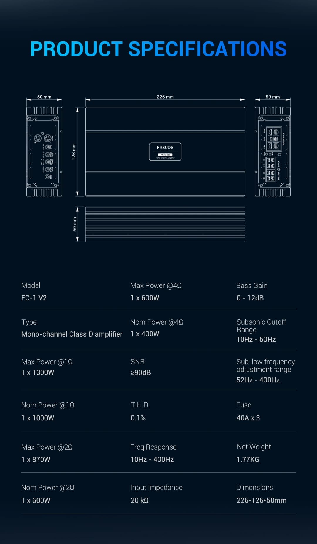 Freude Audio FC-1-V2