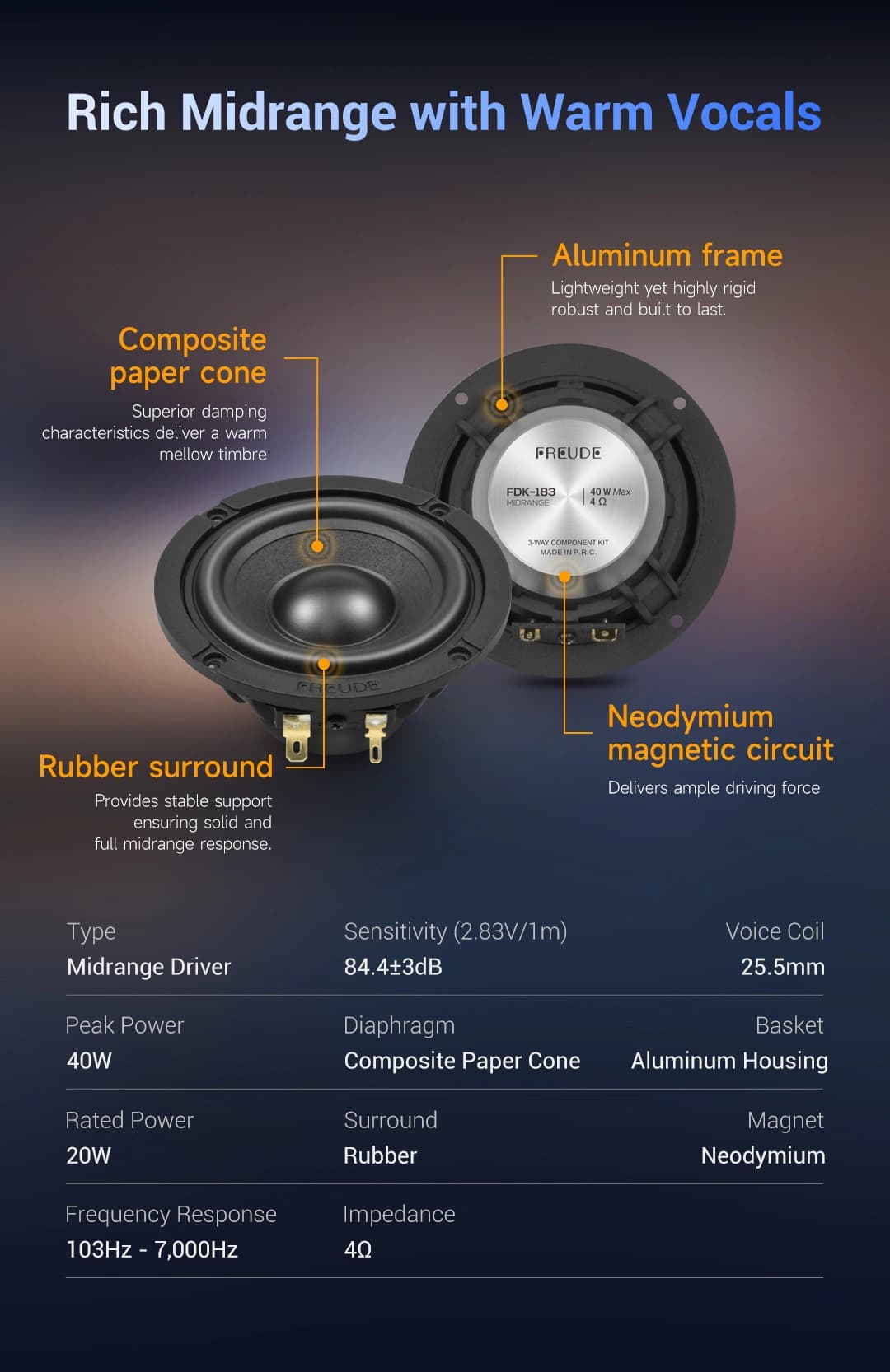 Freude Audio FDK-183