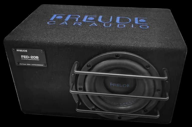 FED-20B — 8" Car Active Subwoofer Enclosure