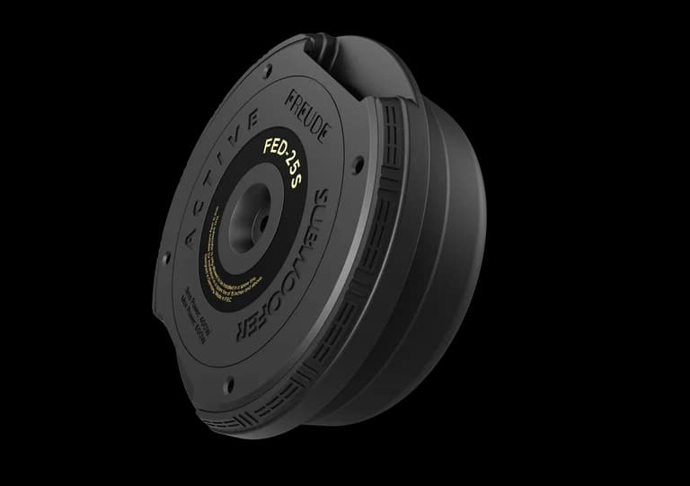 FED-25S — Active Spare Tire Subwoofer (11") · Freude Audio